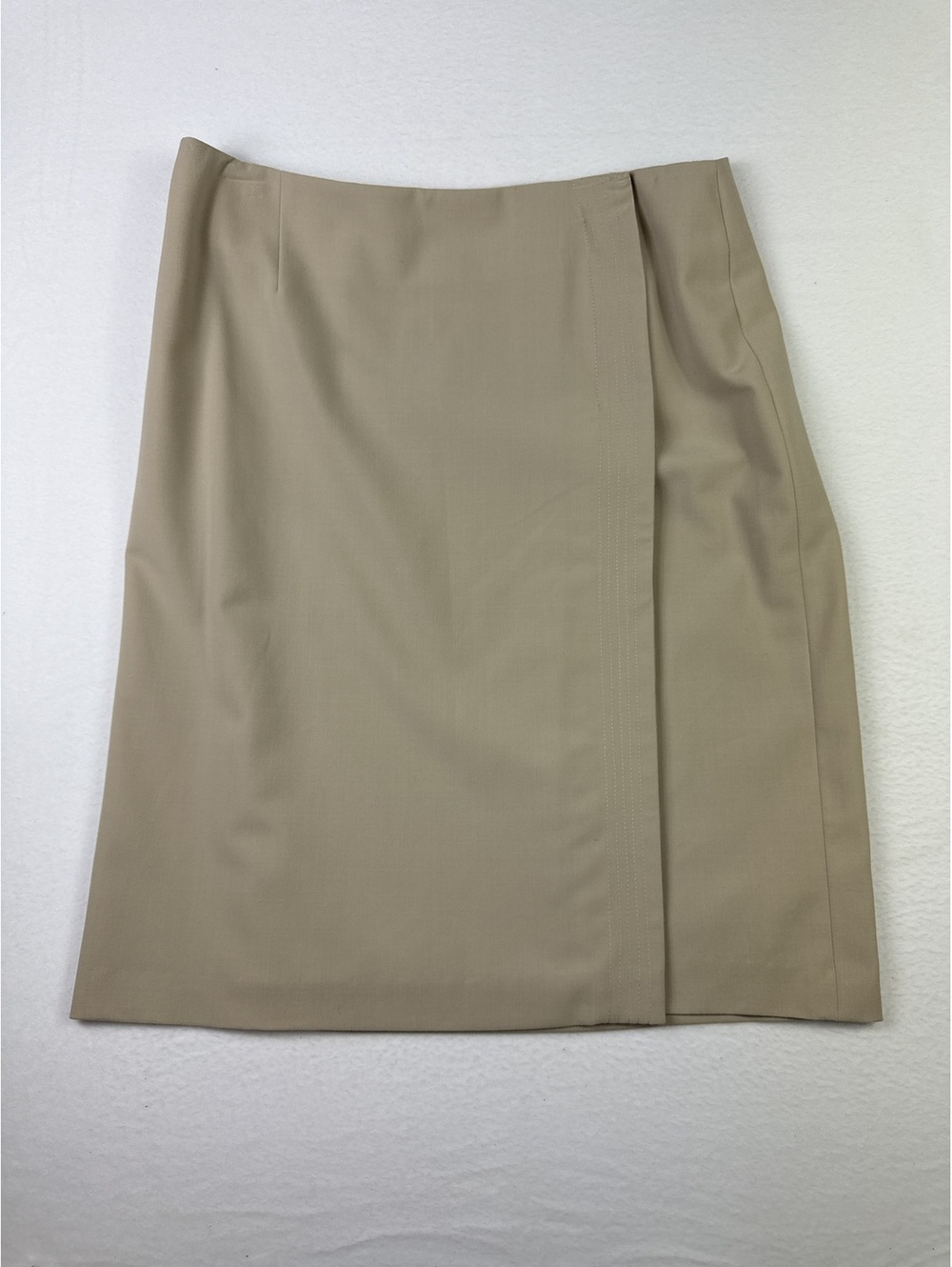 Alfani Women's Beige Knee-Length Pencil Skirt Size 14